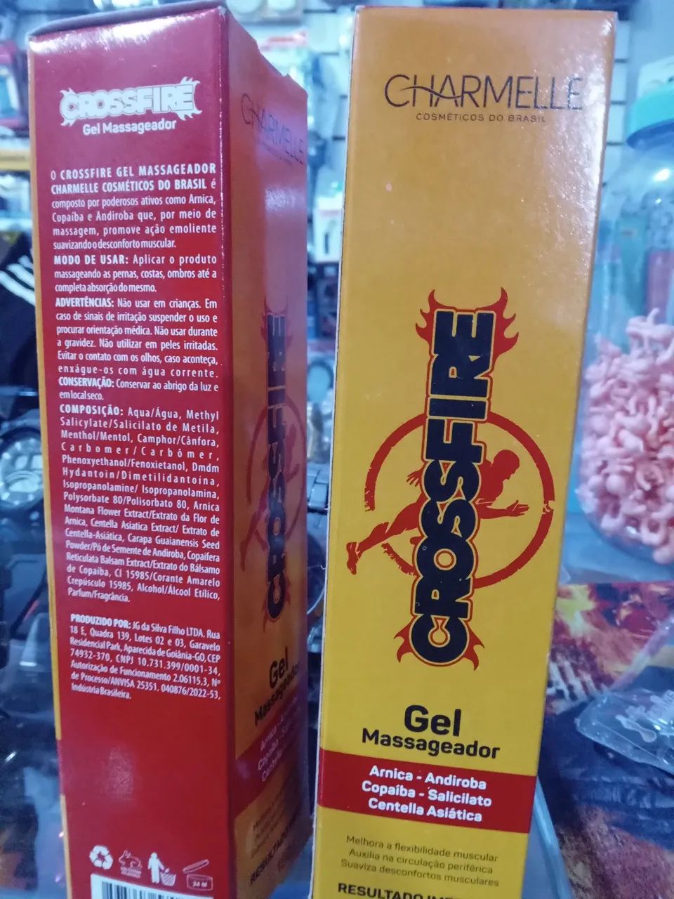 gel para dor crossfire