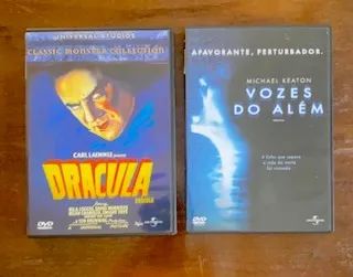 DVD Duplo: Vozes do Além (Com Michael Keaton) e Drácula (Classic Monster Collection)