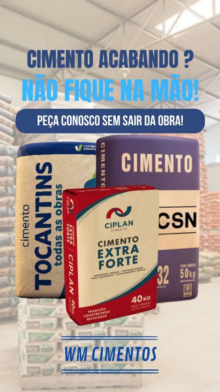 Cimento Tocantins 50KG - Foto 2