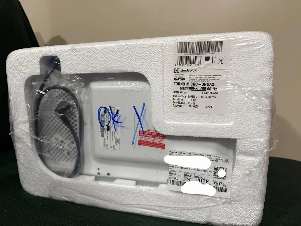 [NOVO] Micro-ondas Electrolux Efficient ME23B 23L - Foto 3