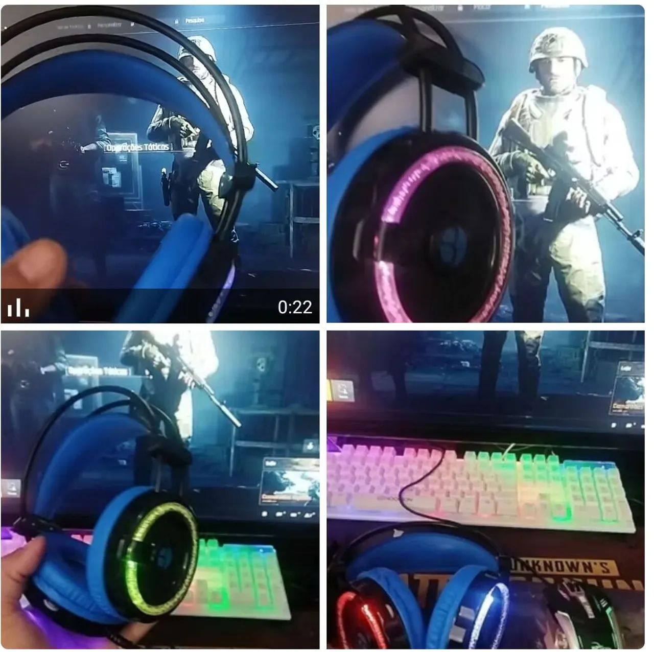 Fone Gamer Headset Fone de Ouvido Gamer BS-1608 - Foto 3