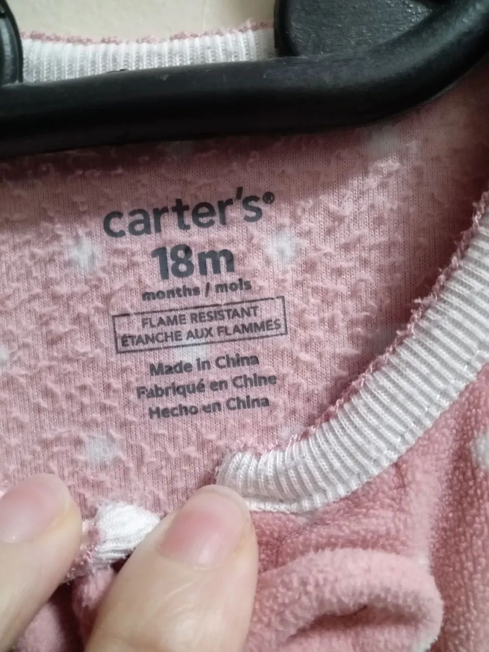 Macacão carters Tamanho 18 meses  - Foto 4