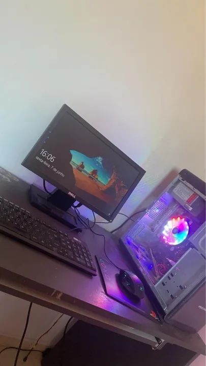 Computador Gamer Completo - Potente e Iluminado