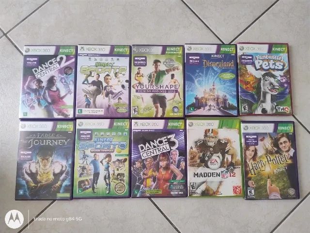 Games originais Xbox 360 em DVD, passo cartão - Foto 2