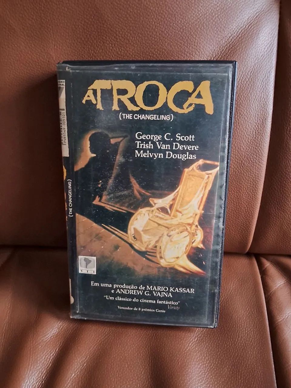 Raro VHS  do filme de terror - A troca