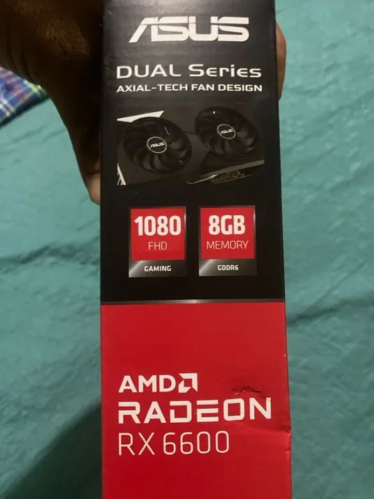 RX 6600 tirada apenas para teste NOVA - Foto 3