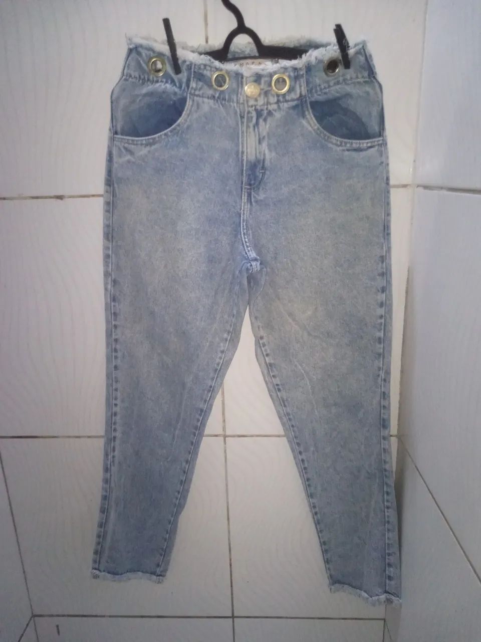 Calça Jeans MORAH Denim Feminino N;38 - Foto 3
