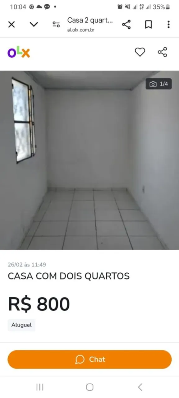 Aluga casa 