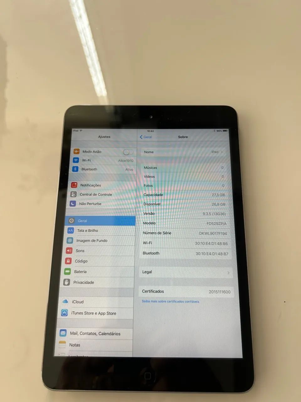 iPad mini modelo A1432 - Aceito Xbox 360 ou PSP - Foto 6