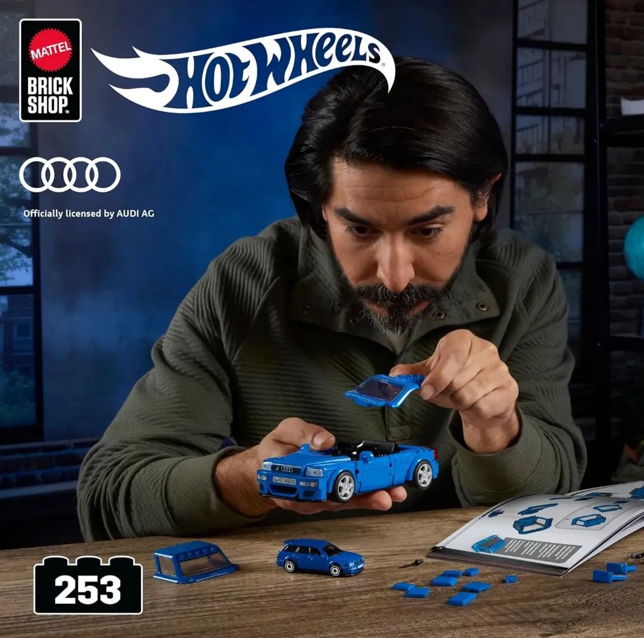 Hot Wheels Audi rs2 94 azul produto novo - Foto 4