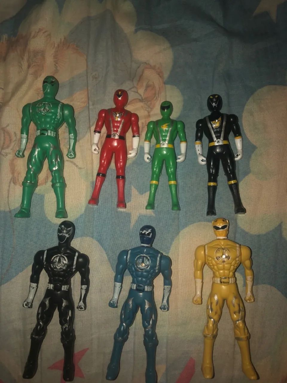 Bonecos power rangers usados 