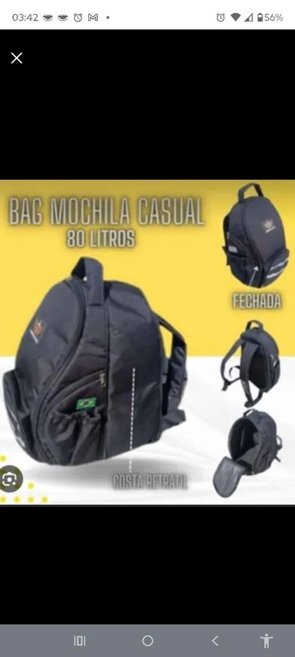 Bolsas, malas e mochilas Aparecida de Goiânia, Grande Goiânia