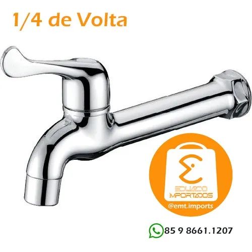 Torneira Pia De Cozinha Em Abs Cromado TO-8941