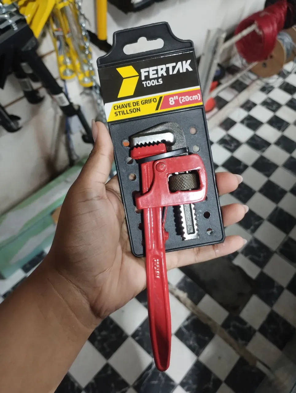 Chave de Grifo 8''