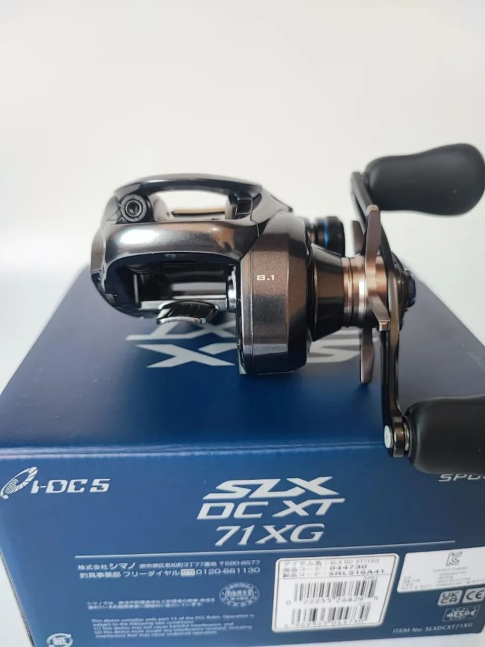 リール SHIMANO SLX DC XT 71XG Carretilha Shimano SLX DC XT 71XG 12 ROLAMENTOS