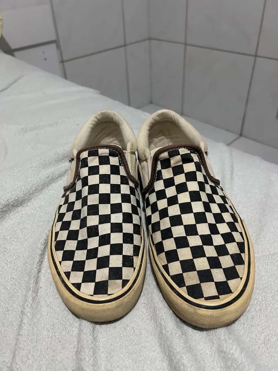 Tênis Vans Slip-On Checkerboard