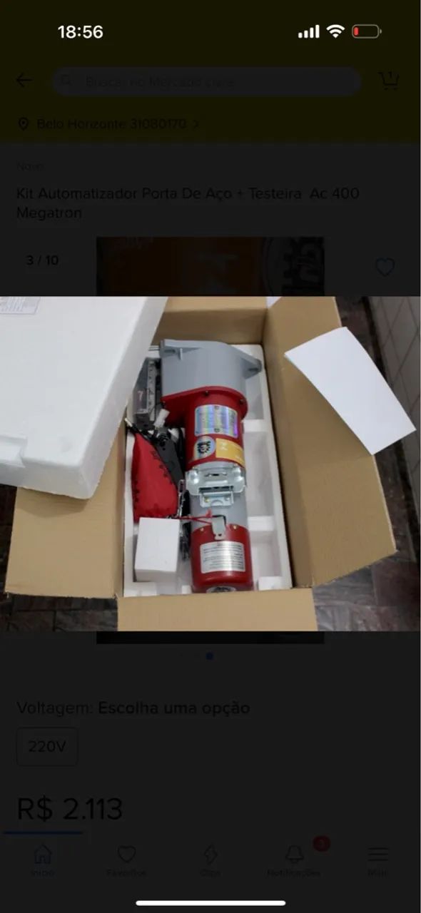 AUTOMATIZADORES MEGATRON ( MOTOR ) PORTA DE AÇO 