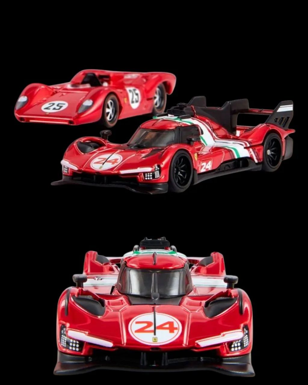 Hot Wheels Set FerrariHeritage Collection 312P & 499P Modificata