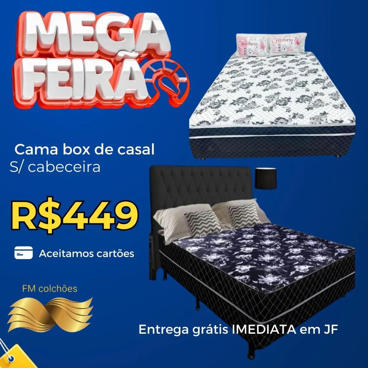 ? super mega feirão cama box casal ?