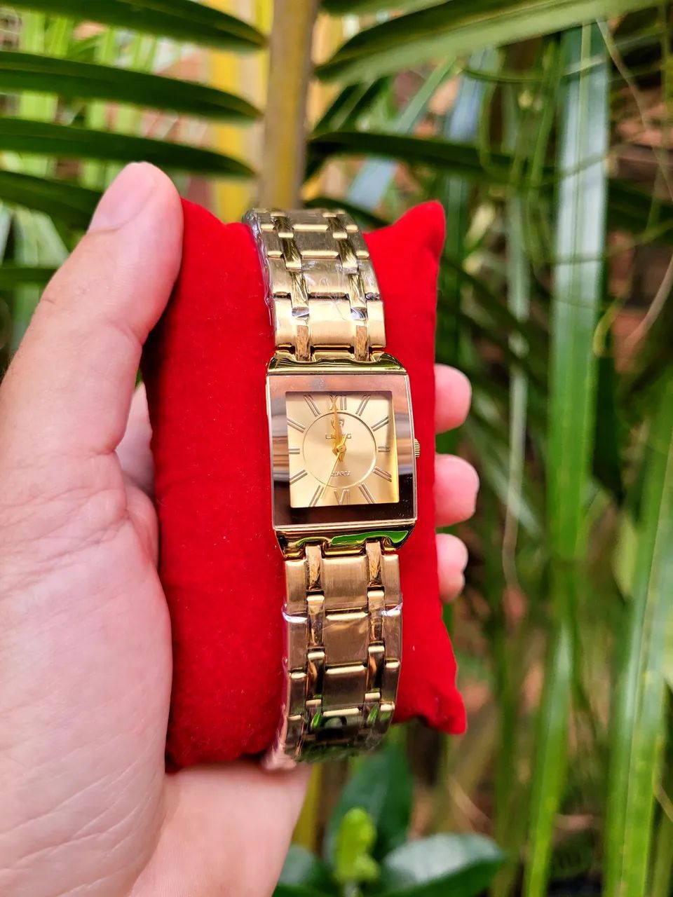Relógio dourado feminino puro luxo aceitamos cartões  - Foto 6