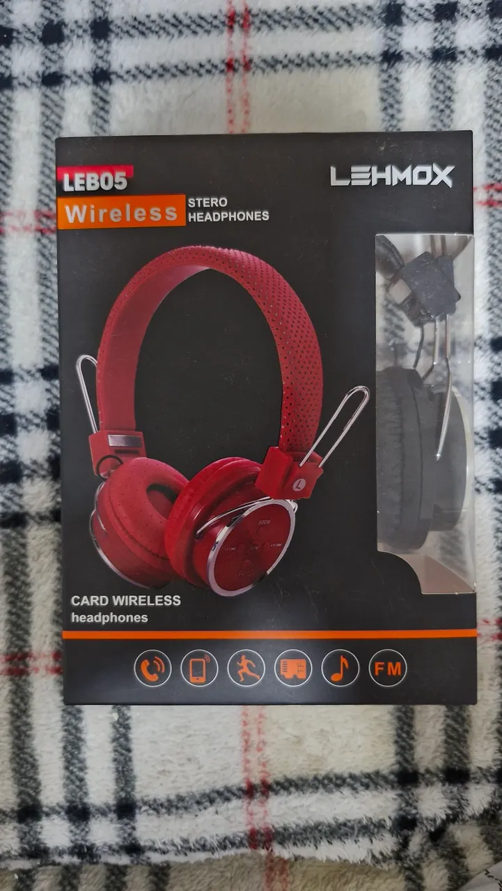 Fone de Ouvido Headphone Wireless LEB05 LEHMOX
