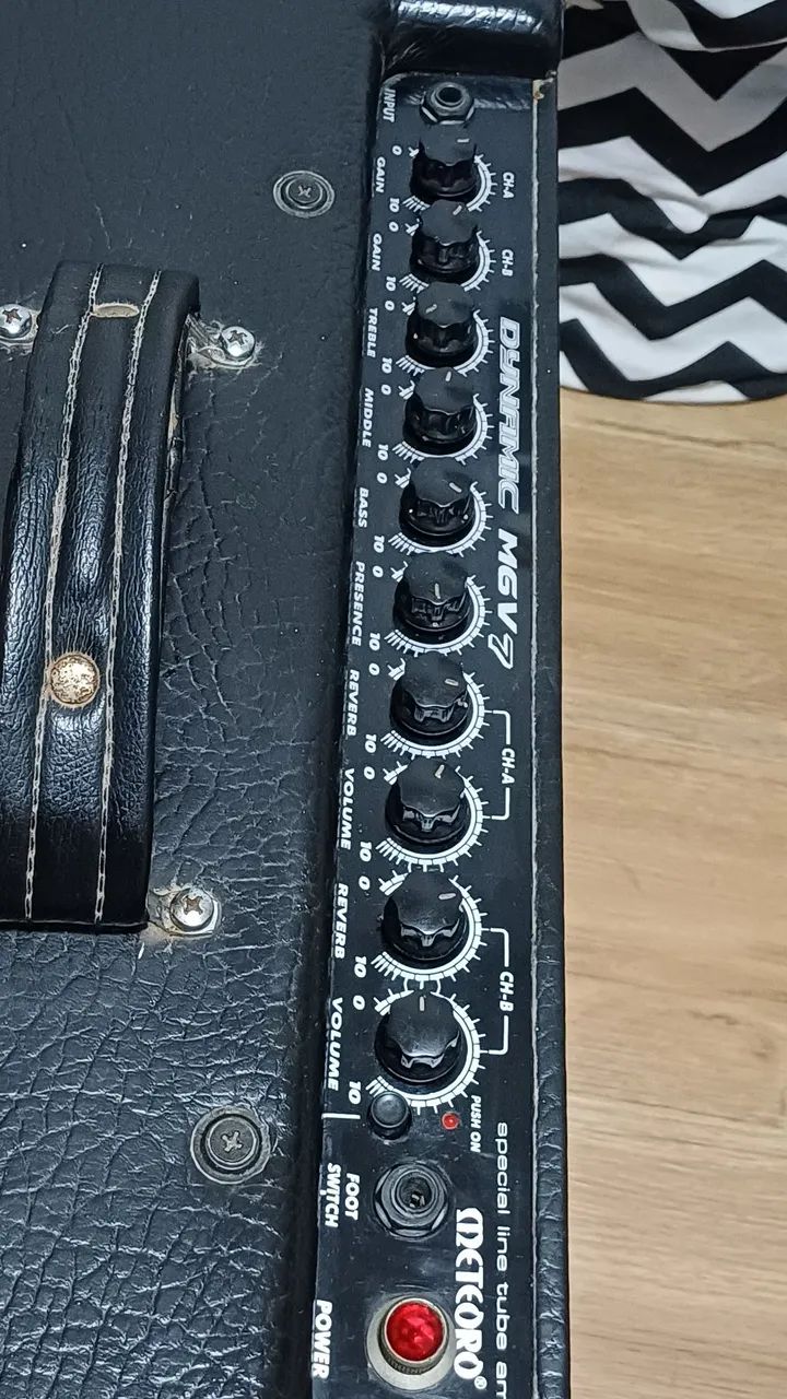 Amplificador Meteoro MGV7 - Valvulado funcionando perfeitamente e revisado - Foto 3