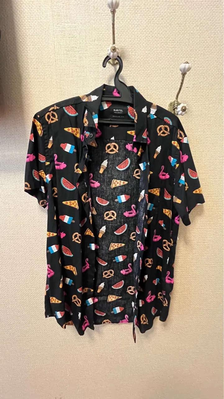Camisa Estampada - Estilo Tropical e Descolado! Tam P