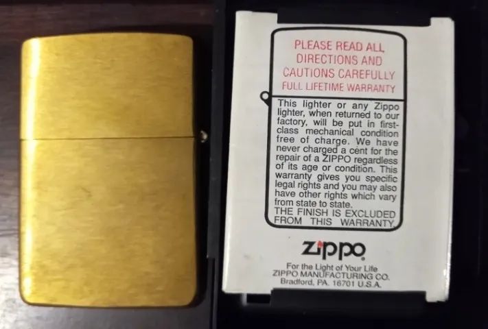 Antigo isqueiro Zippo modelo Classic Pipe - Anos 90 - Foto 3