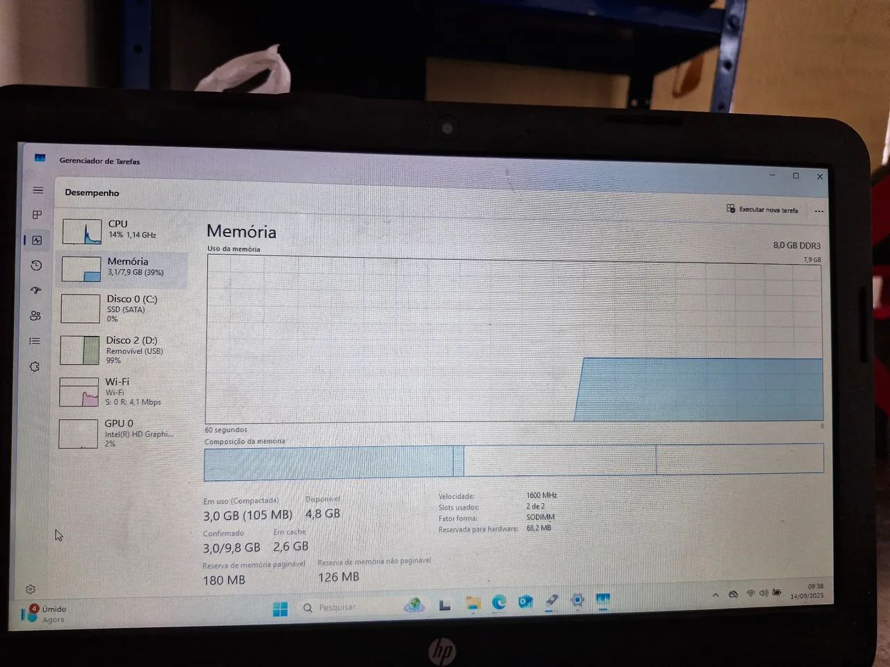 Notebook HP i3 SSD GPU - Foto 4