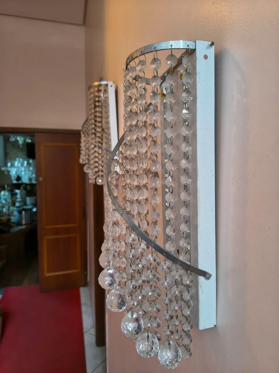 Lustre de cristal de parede (par) - Foto 4