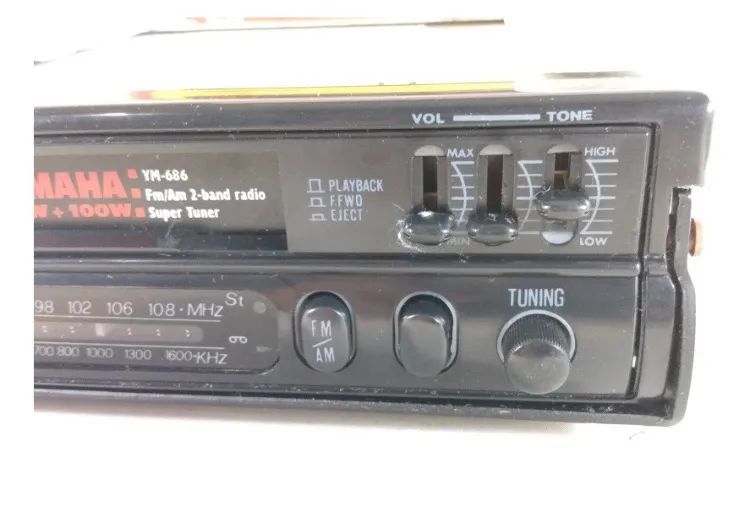 Toca Fitas Década de 80 Novo na Caixa Yamaha 