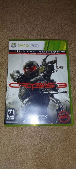 Crysis Hunter Edition Xbox 360 Jogos de Vídeo Game