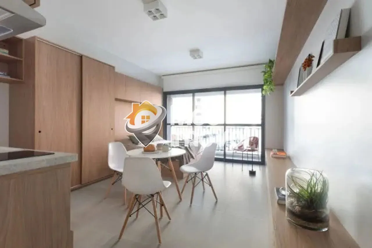 Studio Bela Vista mobiliado, próximo a Avenida Paulista, com sacada e lazer completo