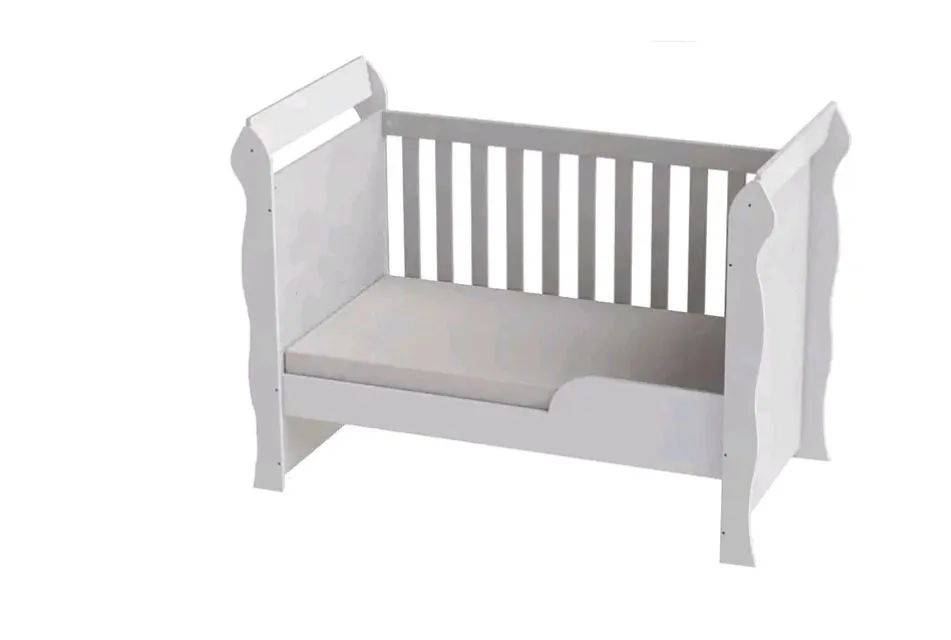 Berço Infantil Branco - com o colchão  - Foto 2