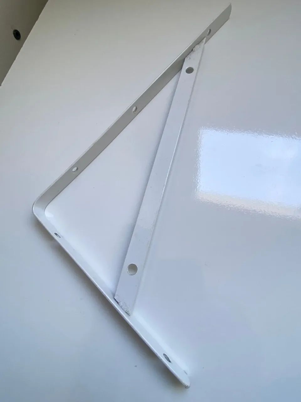 KIT DE 6 UNIDADES - CANTONEIRA MÃO FRANCESA 30 CM