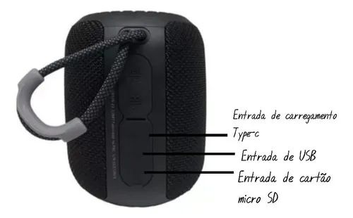 Caixa de Som Bluetooth Q'Gold Impermeável - Foto 5