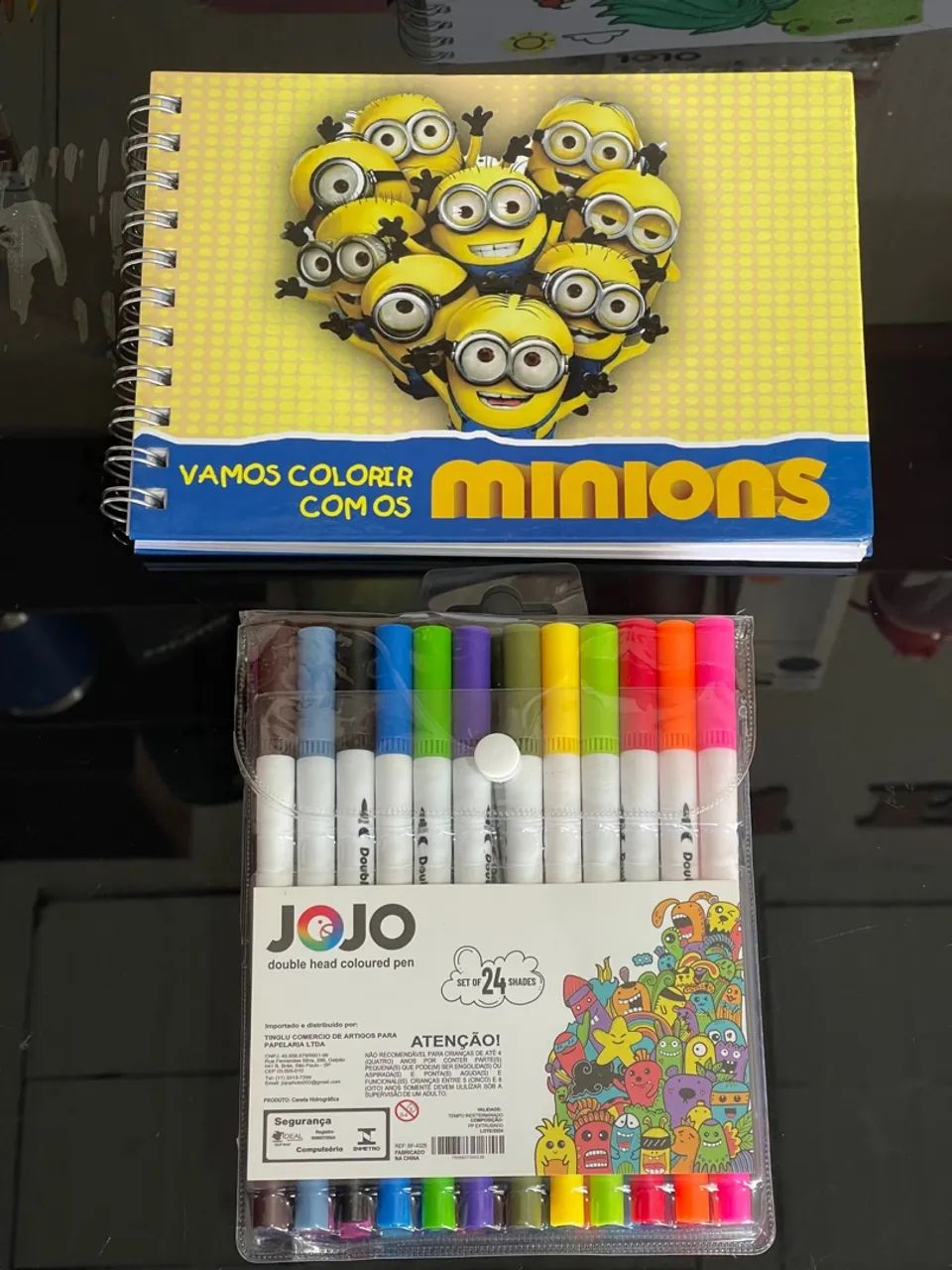 Kit Boobie Goods livro colorir + 24 Canetinhas 2 pontas  - Foto 5