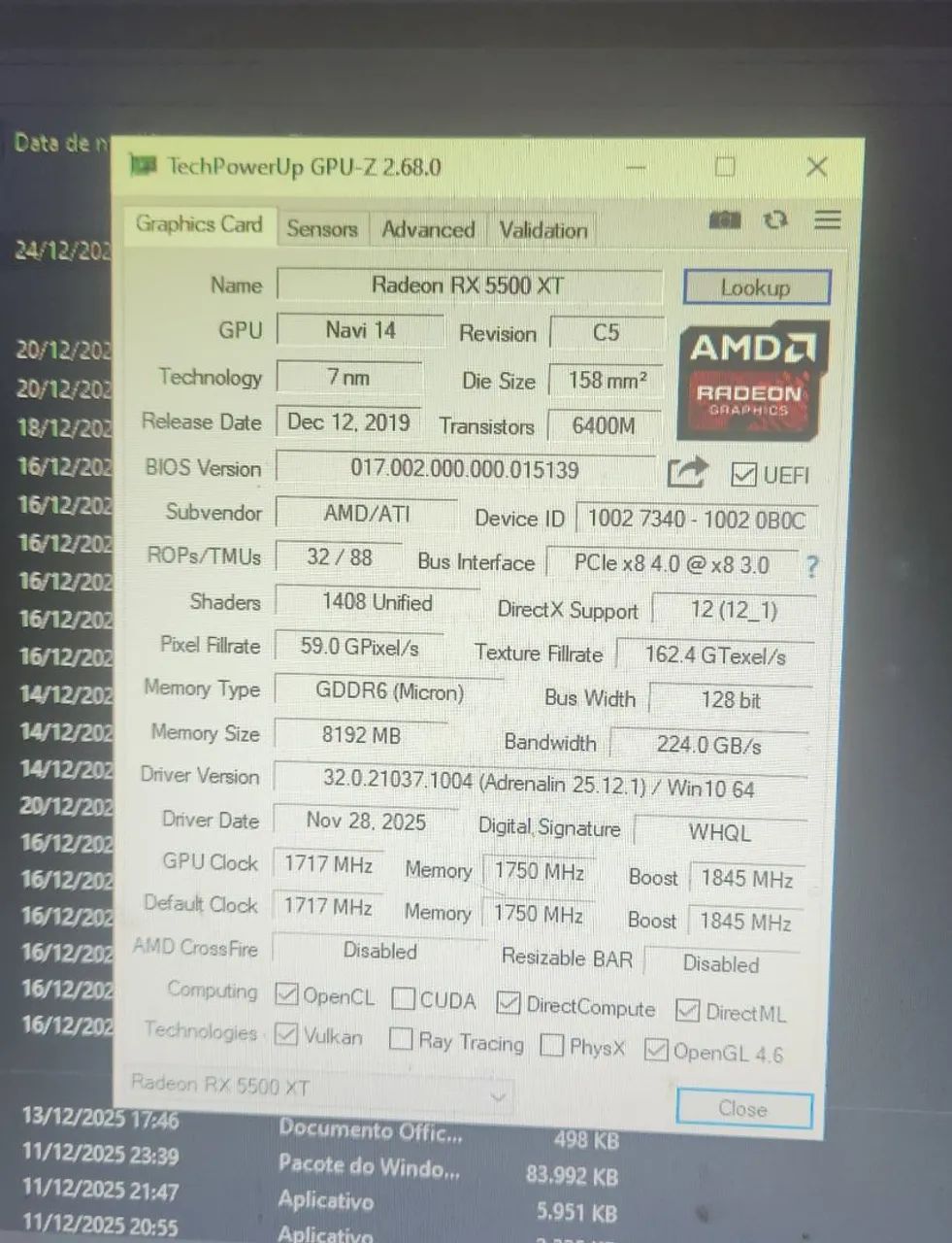 RX 5500 XT 8GB - Foto 2