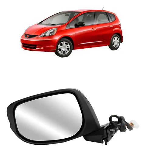 Retrovisor Eletrico C/ Pisca Fit 2009 A 2014 Primer - Foto 8