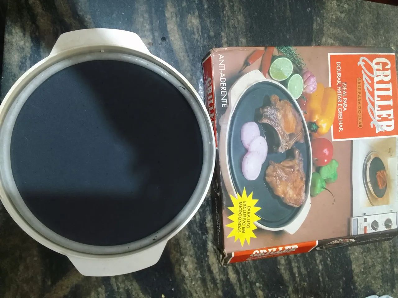 Griller Quick Anti-Aderente -Para Microondas - Foto 4