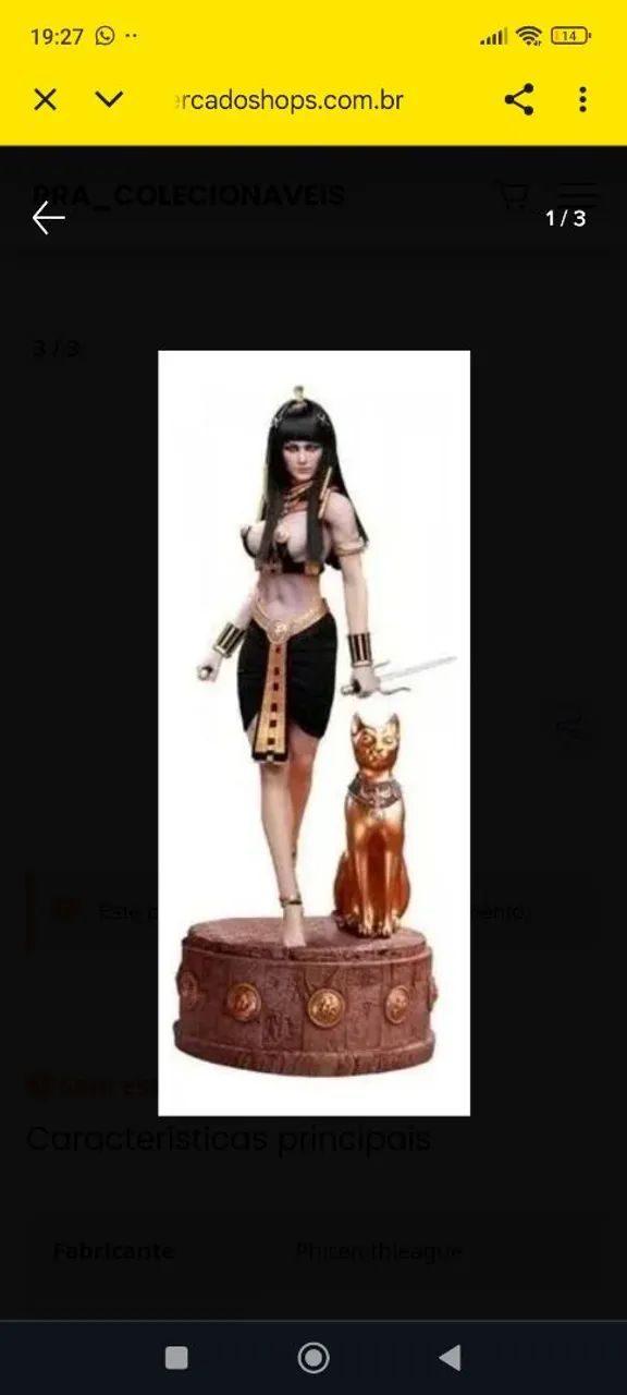 Figura de Ação Anck Su Namun:Princess of Egypt phicem tbleague 1/6 - Foto 3