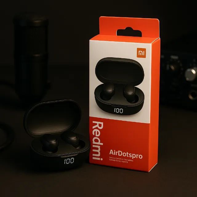 Fone Sem Fio Redmi AirDots Pro - Qualidade Premium com Preço Baixo - Bluetooth 5.0 - Foto 3