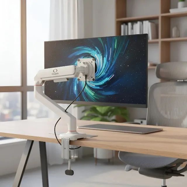 Suporte Para Monitor E Tv Mesa Articulado 13 A 32 Polegadas - Foto 3