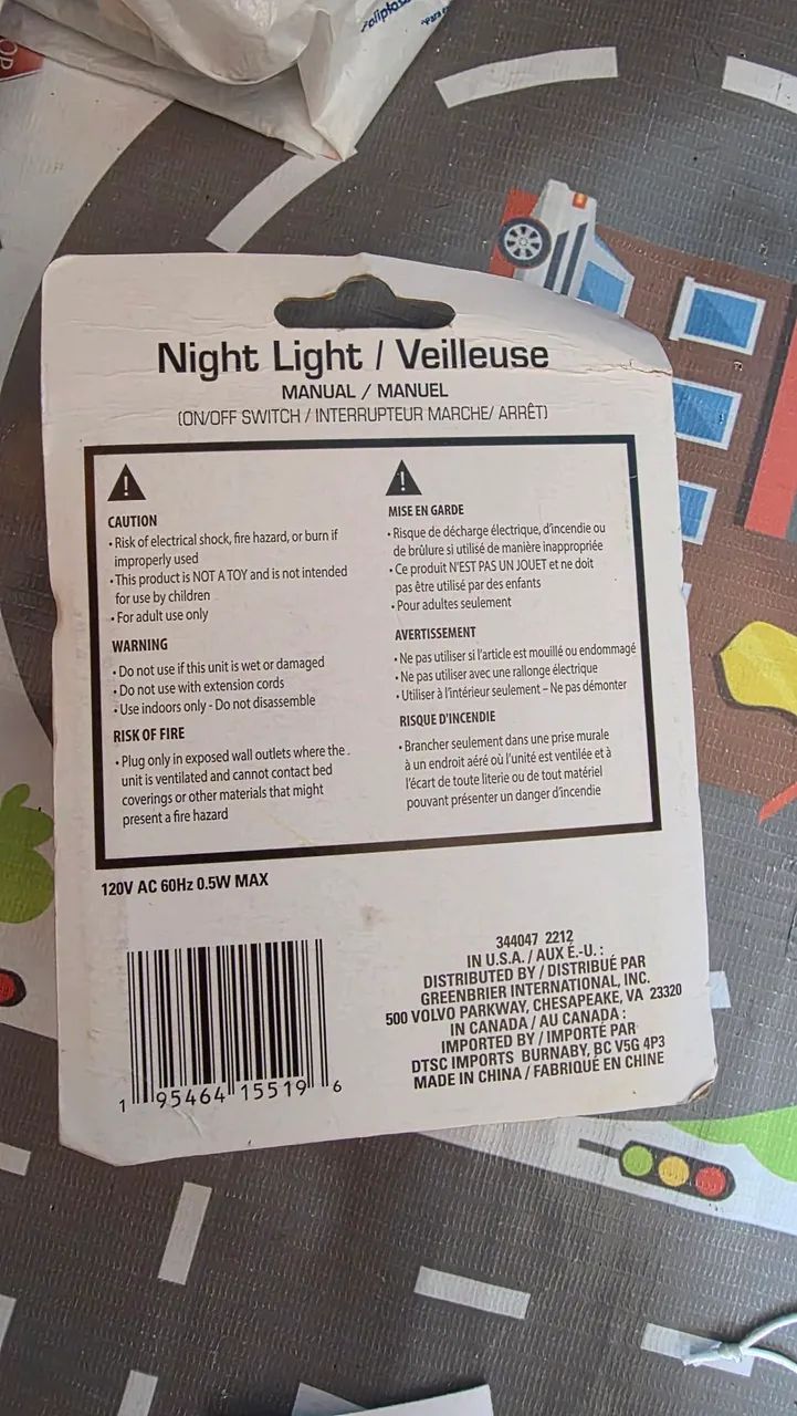 Luz tomada para quarto de bebê  - Foto 2