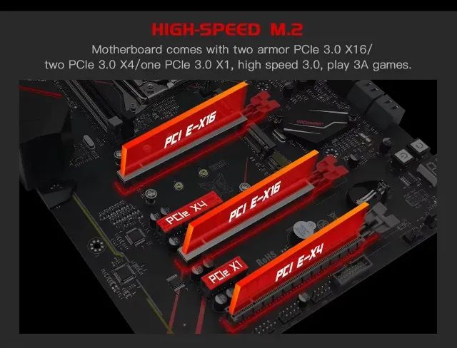 Placa Mãe X99 E5-mr9a Pro Max + CPU Xeon E5 2666v3 2,9 GHz  - Foto 6