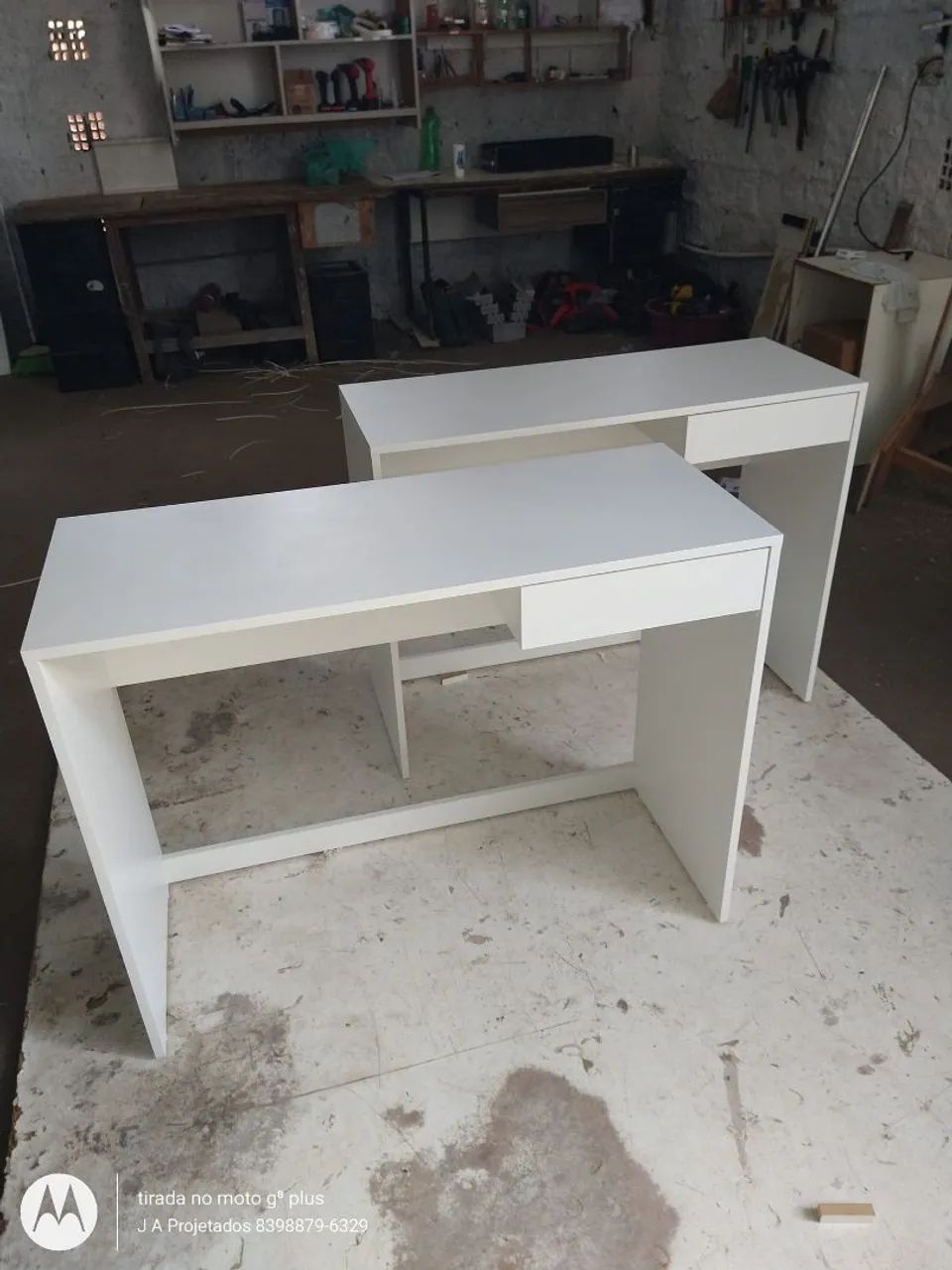 Escrivaninha simples com 1 gaveta - Foto 3