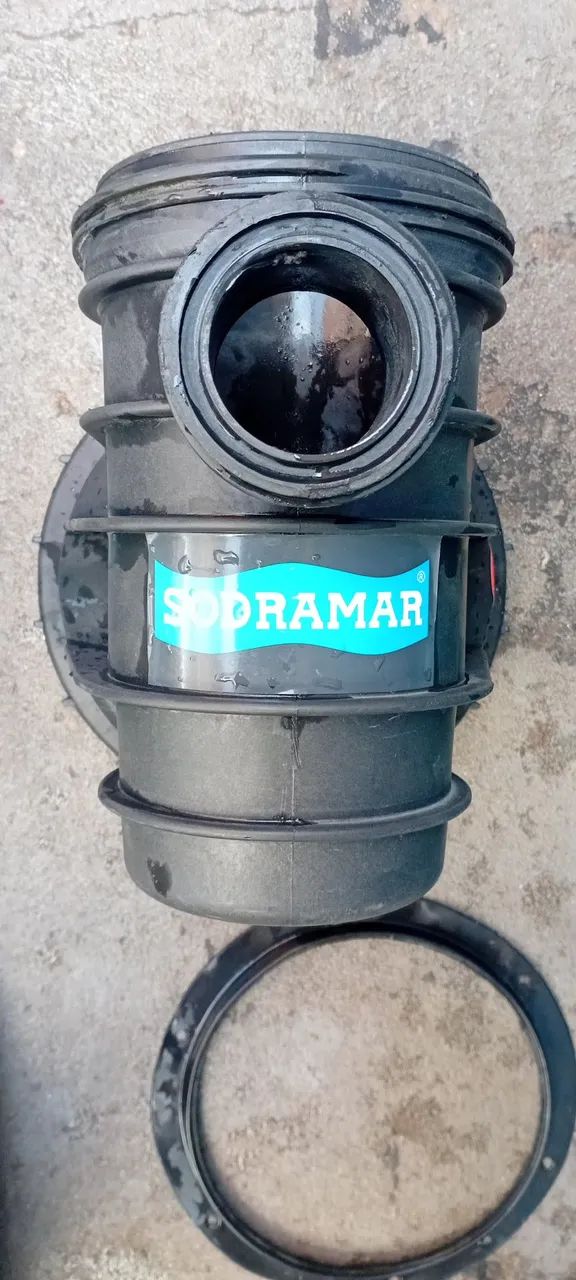 Corpo Plástico da bomba com Pré-Filtro Sodramar Bm Bmc 200  3 unidades  Usados Estado ok - Foto 4