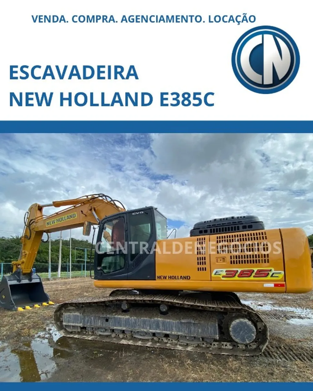 Escavadeira NEW HOLLAND