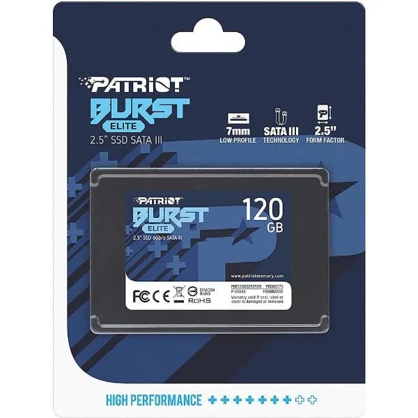 Ssd Patriot Burst 120gb 2,5" Sata 3 - Pbe120gs25ssdr *ENTREGA GRÁTIS* - Foto 3