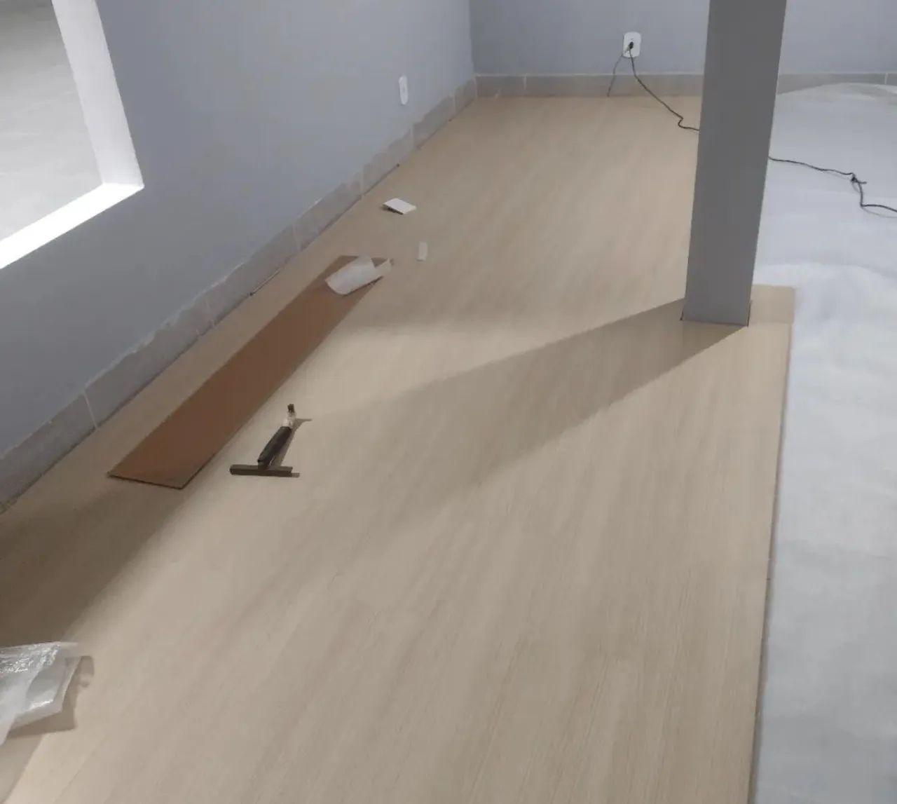 Instalador piso vinílico,laminado e rodapé  - Foto 4